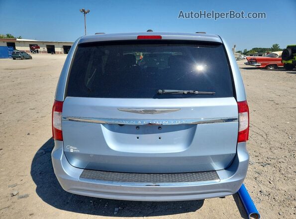 2C4RC1BG5GR238781 2016 CHRYSLER TOWN Blue Widok wnętrza z przodu