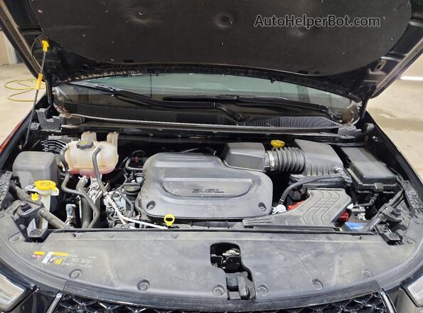 2C4RC1BG5RR140059 2024 CHRYSLER PACIFICA Black Widok komory silnika