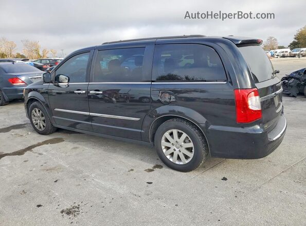 2C4RC1BG6GR213825 2016 CHRYSLER TOWN Black Հետևի ձախ