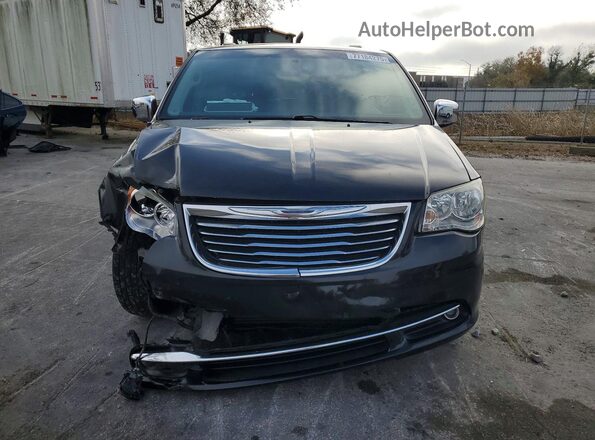 2C4RC1BG6GR213825 2016 CHRYSLER TOWN Black Դիմացի տեսք