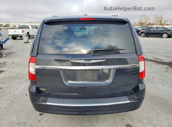 2C4RC1BG6GR213825 2016 CHRYSLER TOWN Black Հետևի տեսք