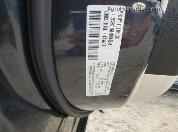 2C4RC1BG6MR588643 2021 CHRYSLER PACIFICA Угольный Вид наклейки с VIN-кодом