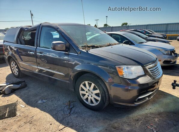 2C4RC1BG7GR133840 2016 CHRYSLER TOWN Charcoal Передня права чверть