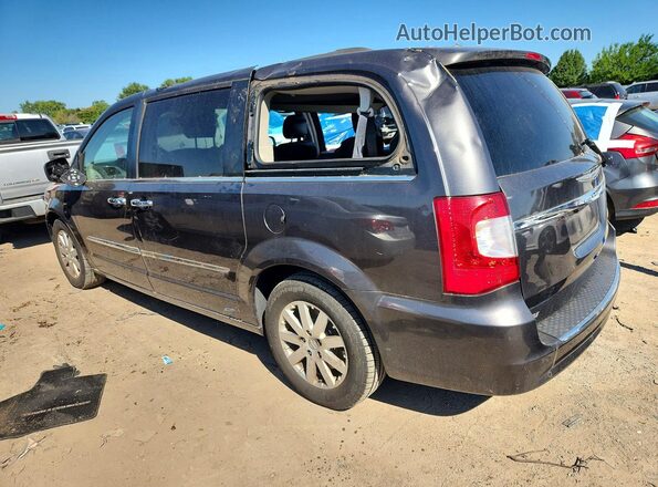 2C4RC1BG7GR133840 2016 CHRYSLER TOWN Charcoal Задня ліва чверть