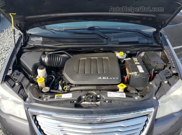 2C4RC1BG7GR206558 2016 CHRYSLER TOWN Серый Вид подкапотного пространства