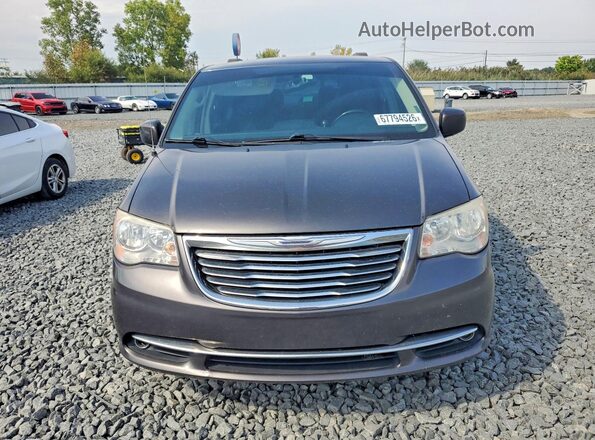 2C4RC1BG7GR206558 2016 CHRYSLER TOWN Серый Вид спереди