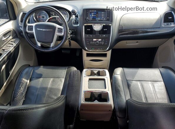 2C4RC1BG7GR206558 2016 CHRYSLER TOWN Серый Вид панели приборов