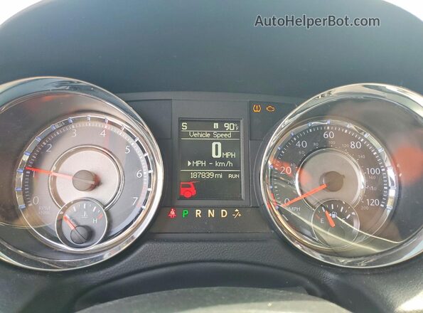 2C4RC1BG7GR206558 2016 CHRYSLER TOWN Серый Вид щитка приборов