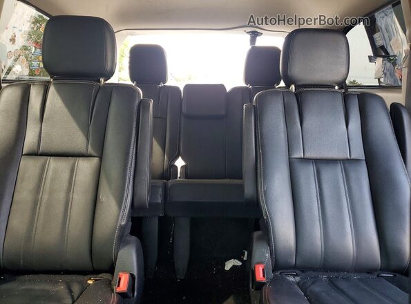 2C4RC1BG7GR206558 2016 CHRYSLER TOWN Серый Вид задних сидений