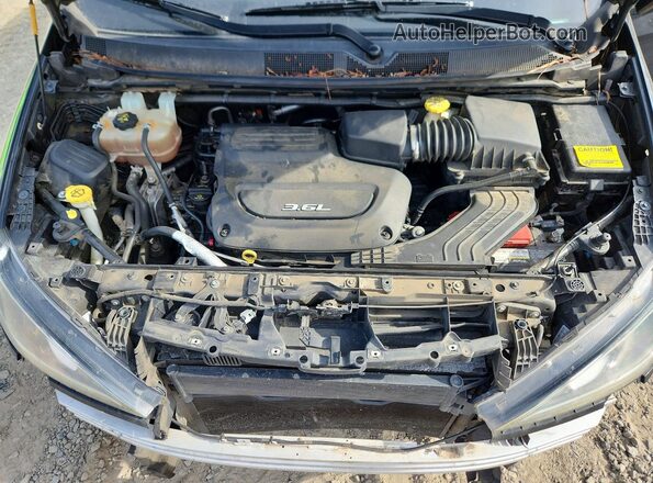 2C4RC1BG7HR778151 2017 CHRYSLER PACIFICA Black Вид задньої частини салону