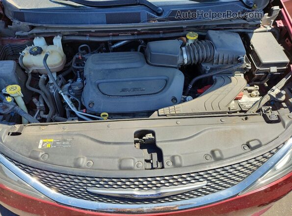 2C4RC1BG7LR276992 2020 CHRYSLER PACIFICA Бордовый Вид подкапотного пространства
