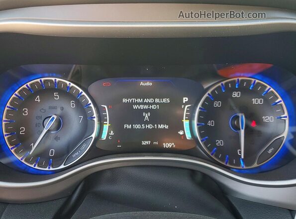 2C4RC1BG7VR568130 2027 CHRYSLER PACIFICA Black Вид щитка приладів