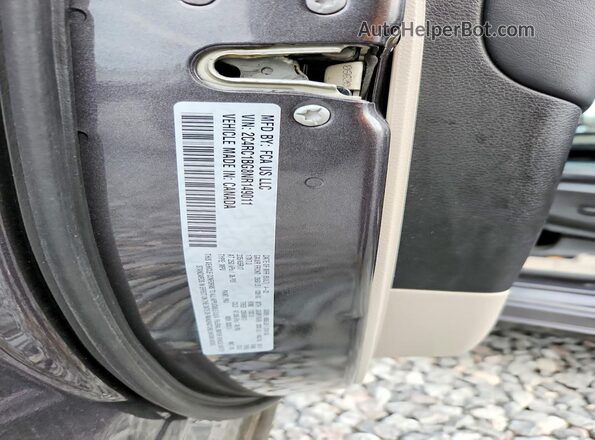 2C4RC1BG8NR149011 2022 CHRYSLER PACIFICA Silver Vista de la etiqueta del VIN