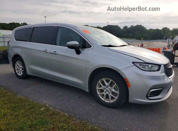 2C4RC1BG8PR582198 2023 CHRYSLER PACIFICA Серебряный Передняя правая четверть