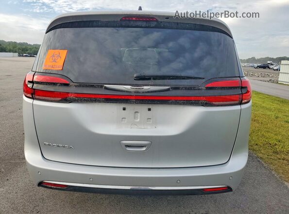 2C4RC1BG8PR582198 2023 CHRYSLER PACIFICA Серебряный Вид сзади