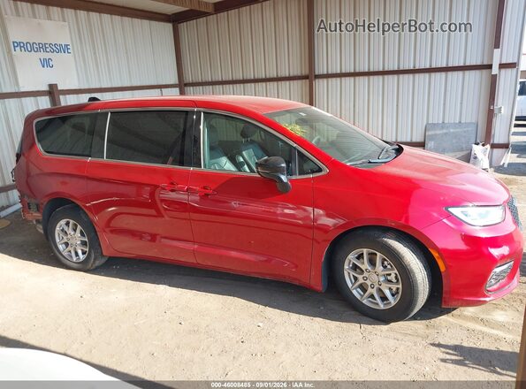 2C4RC1BG8SR612471 2025 CHRYSLER PACIFICA Red Vista del cuadro de instrumentos