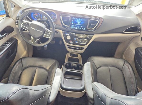 2C4RC1BG9HR705279 2017 CHRYSLER PACIFICA Gray Առջևի վահանակի տեսք
