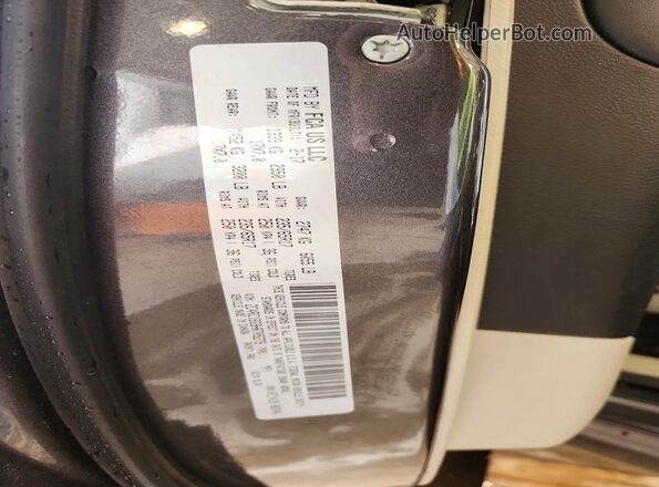 2C4RC1BG9HR705279 2017 CHRYSLER PACIFICA Gray Սալոնի 360 աստիճան տեսք