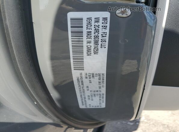 2C4RC1BG9NR142584 2022 CHRYSLER PACIFICA Серый Вид наклейки с VIN-кодом