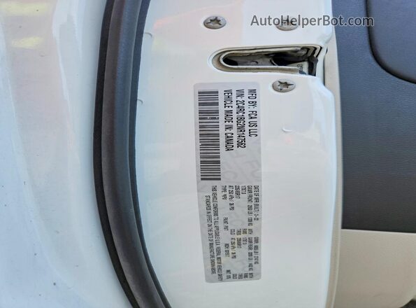 2C4RC1BGNR147562 2022 CHRYSLER PACIFICA Белый Вид наклейки с VIN-кодом
