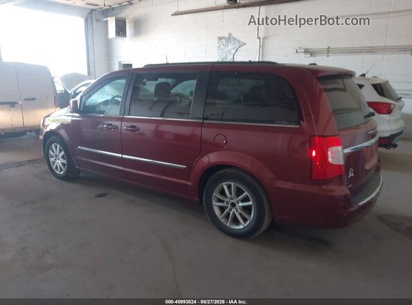 2C4RC1BGXGR300062 2016 CHRYSLER TOWN & COUNTRY Red უკანა მარცხენა