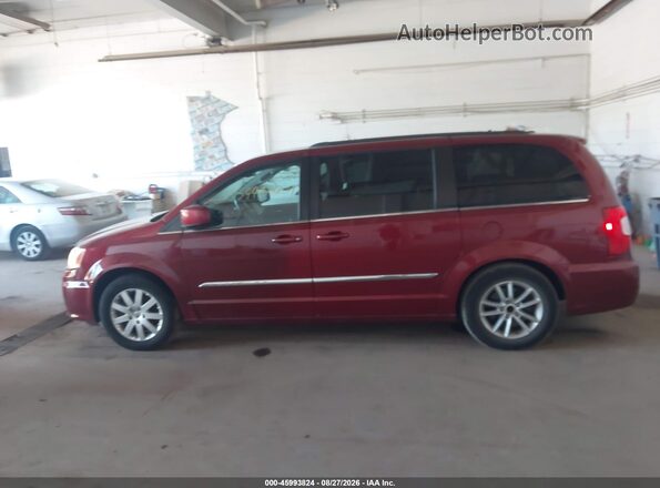 2C4RC1BGXGR300062 2016 CHRYSLER TOWN & COUNTRY Red სალონის 360-გრადუსიანი ხედი