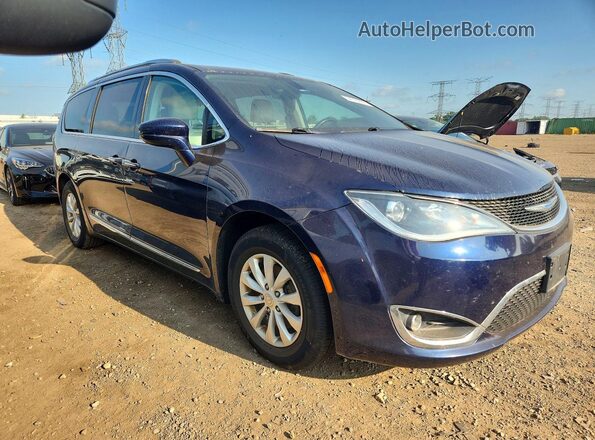 2C4RC1BGXJR309674 2018 CHRYSLER PACIFICA Синий Передняя правая четверть