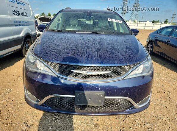 2C4RC1BGXJR309674 2018 CHRYSLER PACIFICA Синий Вид спереди