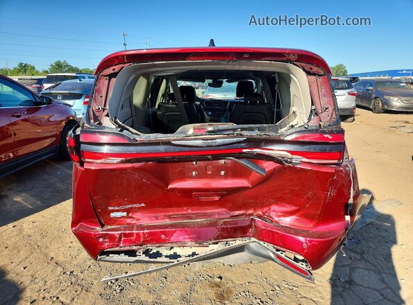 2C4RC1BGXPR594515 2023 CHRYSLER PACIFICA Burgundy Հետևի տեսք