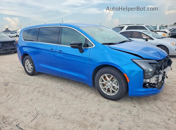 2C4RC1BGXVR586881 2027 CHRYSLER PACIFICA Blue Przód prawy