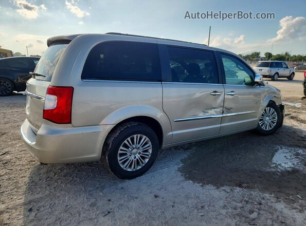 2C4RC1CG1GR283506 2016 CHRYSLER TOWN Золотой Задняя правая четверть