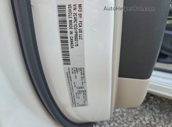 2C4RC1CG1PR602175 2023 CHRYSLER VOYAGER White Панорамний вид салону 360°