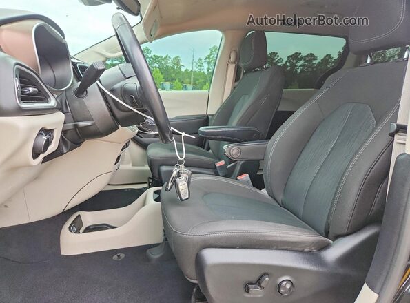 2C4RC1CG5MR565434 2021 CHRYSLER VOYAGER Black Vista interior delantera