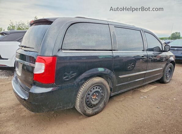 2C4RC1CG7GR118740 2016 CHRYSLER TOWN Black Հետևի աջ
