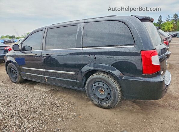 2C4RC1CG7GR118740 2016 CHRYSLER TOWN Black Հետևի ձախ