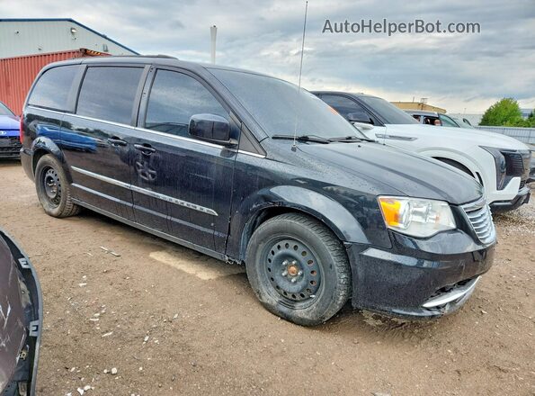 2C4RC1CG7GR118740 2016 CHRYSLER TOWN Black Առջևի աջ