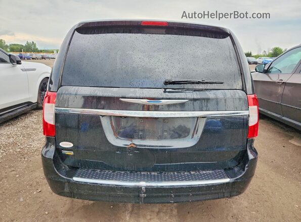 2C4RC1CG7GR118740 2016 CHRYSLER TOWN Black Հետևի տեսք