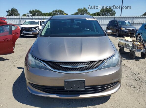 2C4RC1CGXJR236529 2018 CHRYSLER PACIFICA Brown Դիմացի տեսք