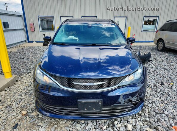 2C4RC1DG0HR708469 2017 CHRYSLER PACIFICA Blue Вид спереду
