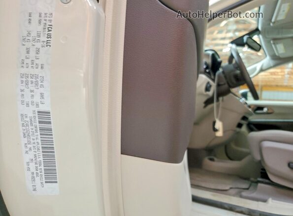 2C4RC1DG2HR551656 2017 CHRYSLER PACIFICA Белый Вид наклейки с VIN-кодом