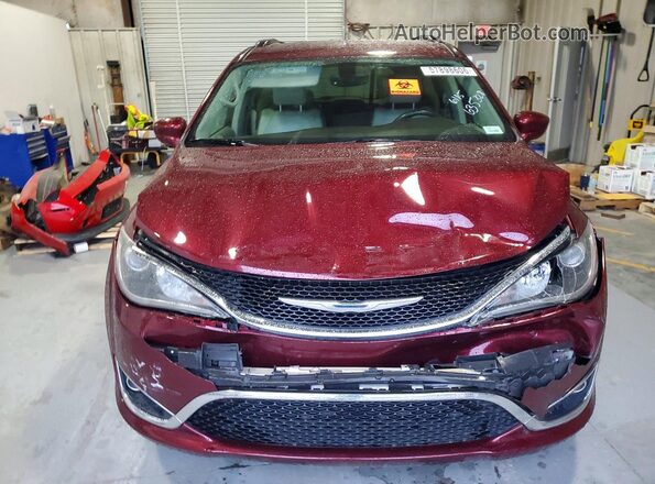 2C4RC1EG2HR635328 2017 CHRYSLER PACIFICA Burgundy Vista frontal