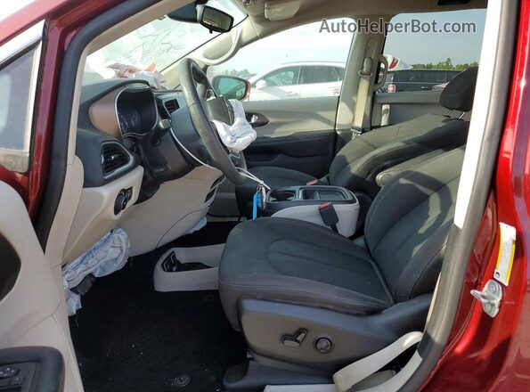 2C4RC1FG9JR280114 2018 CHRYSLER PACIFICA Red Вид салону спереду
