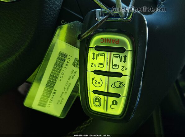 2C4RC1GG0SR552517 2025 CHRYSLER PACIFICA Black Առջևի վահանակի տեսք