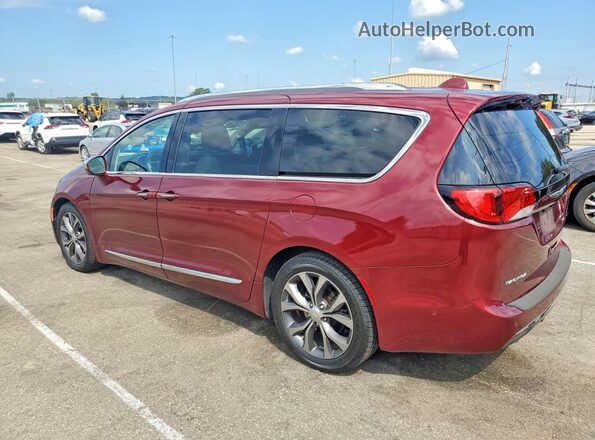 2C4RC1GG1HR620574 2017 CHRYSLER PACIFICA Burgundy Հետևի ձախ