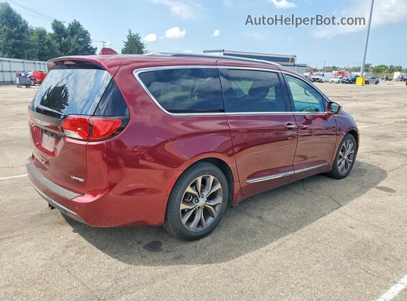 2C4RC1GG1HR620574 2017 CHRYSLER PACIFICA Burgundy Հետևի աջ