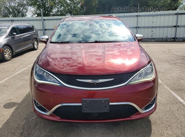 2C4RC1GG1HR620574 2017 CHRYSLER PACIFICA Burgundy Դիմացի տեսք
