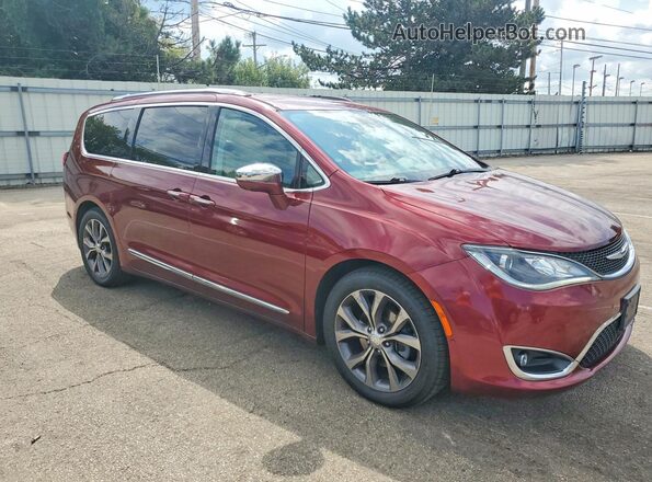 2C4RC1GG1HR620574 2017 CHRYSLER PACIFICA Burgundy Առջևի աջ