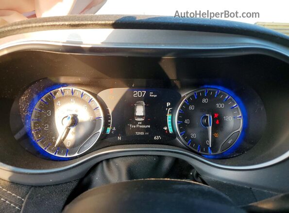 2C4RC1GG2LR203599 2020 CHRYSLER PACIFICA Gray Вид щитка приладів