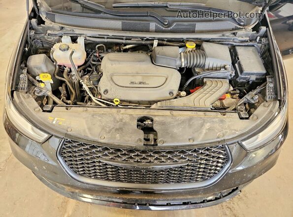 2C4RC1GG2PR629962 2023 CHRYSLER PACIFICA Black ძრავის განყოფილების ხედი