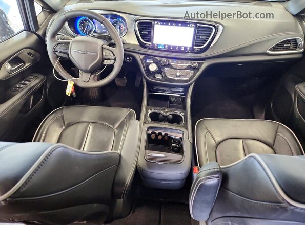 2C4RC1GG2PR629962 2023 CHRYSLER PACIFICA Black წინა პანელის ხედი